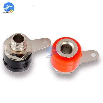 5Pcs Red + 5 Pcs Black JS-910B 4mm Banana Jack Female Amplifier Terminal Connector Binding Post Plug for Speaker Audio
5Pcs Red + 5 Pcs Black JS-910B 4mm Banana Jack Female Amplifier Terminal Connector Binding Post Plug for Speaker Audio