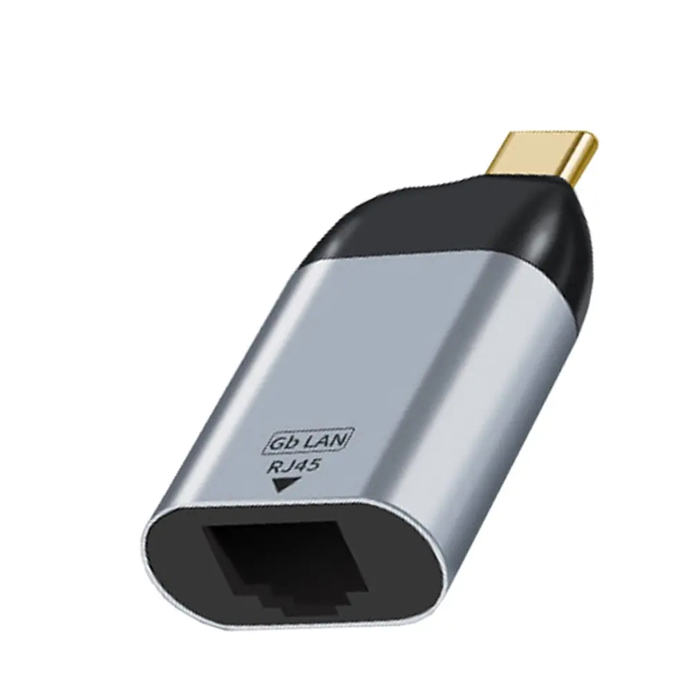 USB C to Ethernet Adapter Cable Creation Aluminum USB-C to RJ45 LAN Network Adapter Compatible with Thunderbolt 3
USB C to Ethernet Adapter Cable Creation Aluminum USB-C to RJ45 LAN Network Adapter Compatible with Thunderbolt 3