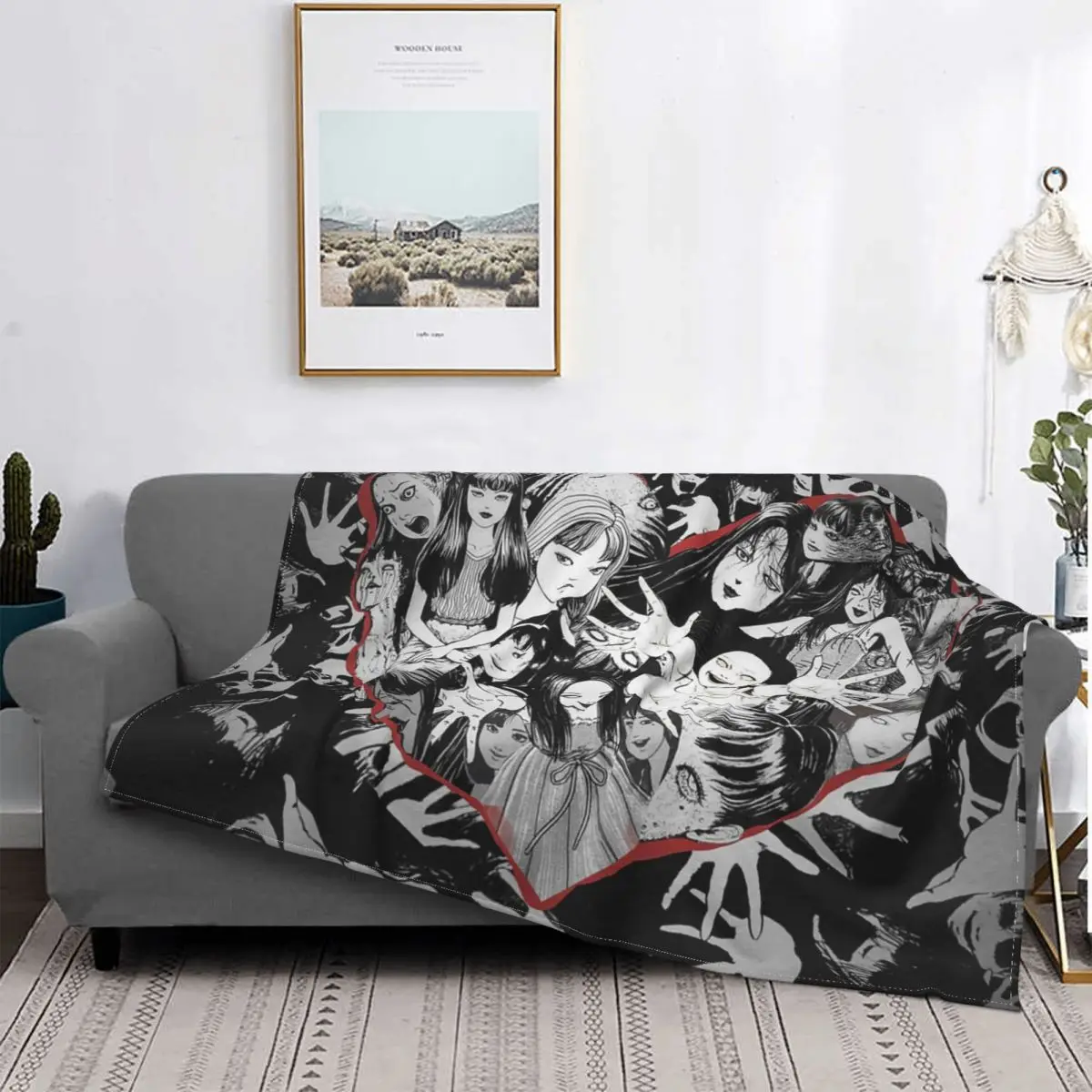 Horror Halloween Junji Ito Tomie Valentines Day Blankets Fleece Decoration Throw Blankets for Bedding Bedroom Plush Thin Quilt
Horror Halloween Junji Ito Tomie Valentines Day Blankets Fleece Decoration Throw Blankets for Bedding Bedroom Plush Thin Quilt