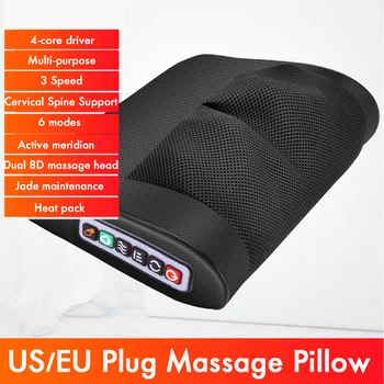 Infrared Heating Neck Shoulder Back Body Electric Massage Pillow Shiatsu Massager Device Cervical Healthy Massageador Relaxation
Infrared Heating Neck Shoulder Back Body Electric Massage Pillow Shiatsu Massager Device Cervical Healthy Massageador Relaxation