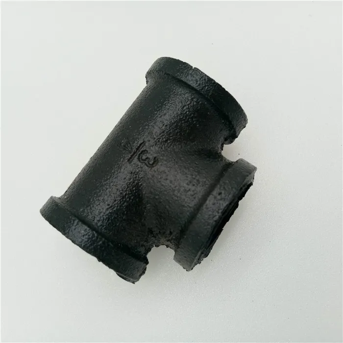 3/4Inch 3-Way Black Electroplating Cast Iron Tee Fitting Malleable Thread Pipe Plumbing Fitting Connector For DIY Home Decor
3/4Inch 3-Way Black Electroplating Cast Iron Tee Fitting Malleable Thread Pipe Plumbing Fitting Connector For DIY Home Decor