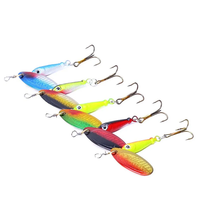 Artificial Composite Rotating Sequins 5.5cm/9g Metal Hard Bait Wobblers Bionic Bait 6# 3D Simulation Eyes Ocean Fishing Lure
Artificial Composite Rotating Sequins 5.5cm/9g Metal Hard Bait Wobblers Bionic Bait 6# 3D Simulation Eyes Ocean Fishing Lure