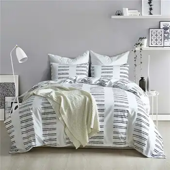 BEST.WENSD Comforter beding set duvet cover stripe black white 228*228cm bed comforter california king bedding sets pillowcases
BEST.WENSD Comforter beding set duvet cover stripe black white 228*228cm bed comforter california king bedding sets pillowcases