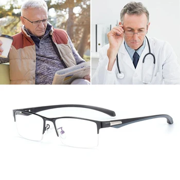 Metal Multifocal Reading Glasses Progressive Bifocal Anti Blue Ray UV400 Protect Presbyopic Glasses +1.0 +1.5 +2.0 +2.5 +3.0
Metal Multifocal Reading Glasses Progressive Bifocal Anti Blue Ray UV400 Protect Presbyopic Glasses +1.0 +1.5 +2.0 +2.5 +3.0