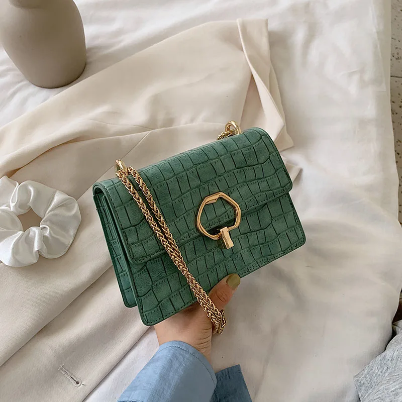 Crossbody Bags for Women 2020 New Fashion PU Leather Chain Shoulder Messenger Bag Small Purses and Handbags Designer Luxury 
Crossbody Bags for Women 2020 New Fashion PU Leather Chain Shoulder Messenger Bag Small Purses and Handbags Designer Luxury
