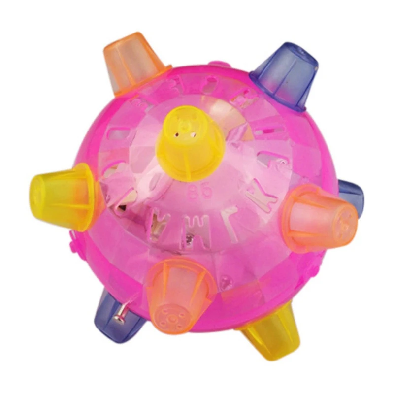 1Pc Pets Dog Ball Toy Flashing Light Vibrating Bouncing Puzzle Ball Funny Interactive Elasticity Ball Dog Chew Toy Random Color
1Pc Pets Dog Ball Toy Flashing Light Vibrating Bouncing Puzzle Ball Funny Interactive Elasticity Ball Dog Chew Toy Random Color