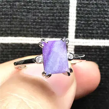 Real Natural Royal Purple Sugilite Ring Jewelry For Woman Lady Man Anticancer Stone 8x6mm Beads Adjustable 925 Silver Ring AAAAA
Real Natural Royal Purple Sugilite Ring Jewelry For Woman Lady Man Anticancer Stone 8x6mm Beads Adjustable 925 Silver Ring AAAAA