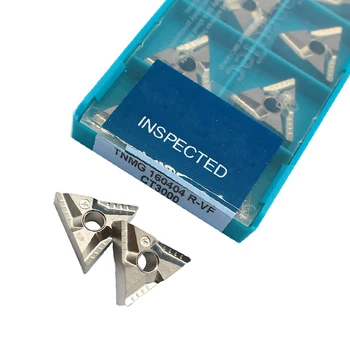 10PCS TNMG160404 R VF Cermet Grade Carbide insert Lathe cutter Tools External Turning Tool turning insert for steel ct3000
10PCS TNMG160404 R VF Cermet Grade Carbide insert Lathe cutter Tools External Turning Tool turning insert for steel ct3000