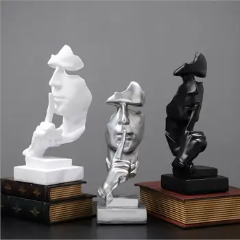 The Abstract silence of European characters is the decoration of gold resin statues, household ornaments, porches and resin craf
The Abstract silence of European characters is the decoration of gold resin statues, household ornaments, porches and resin craf