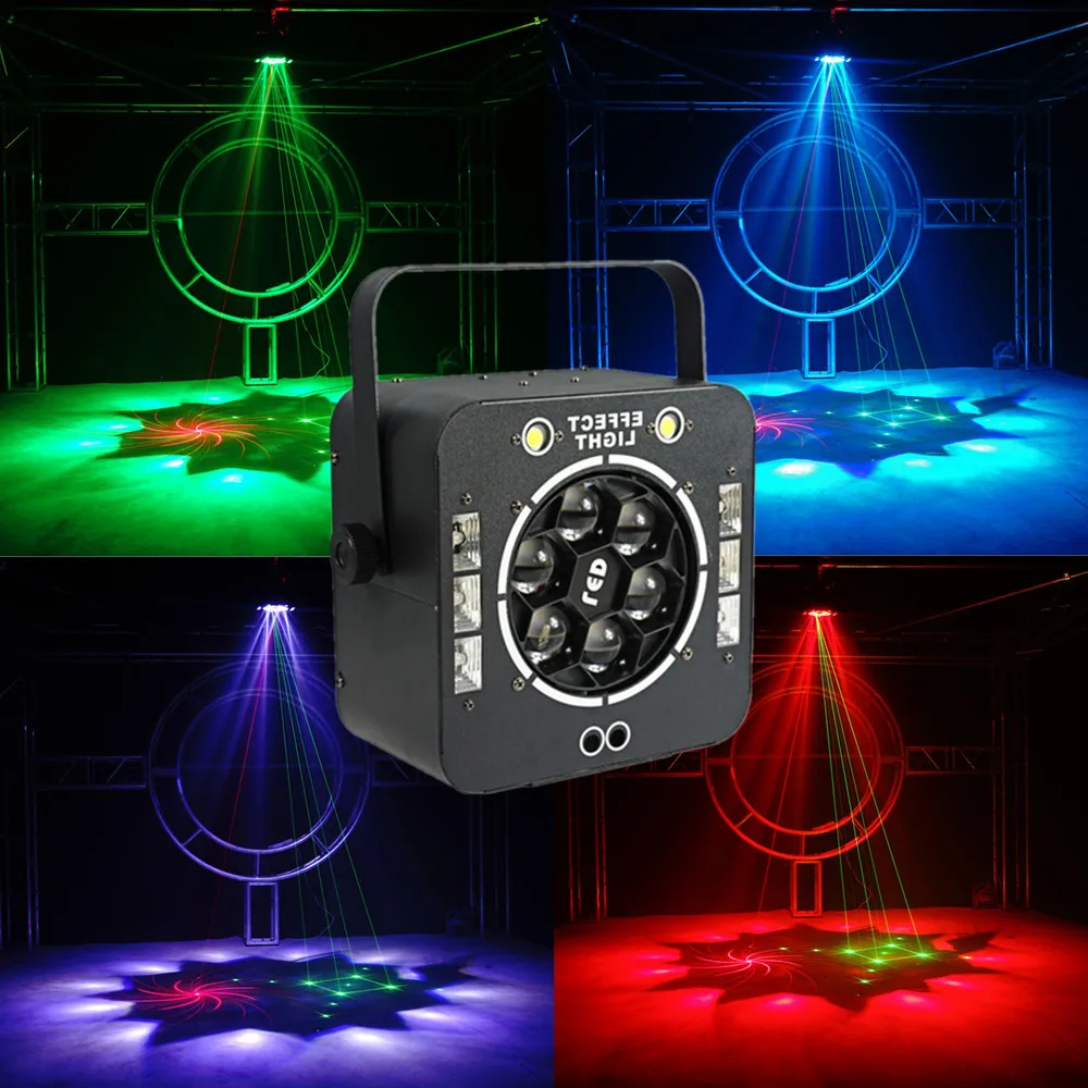 4 IN 1 Stage Lights 120W LED Disco Light Beam Strobe Laser UV DJ Disco Sound Activated Laser Projector Light For Christmas
4 IN 1 Stage Lights 120W LED Disco Light Beam Strobe Laser UV DJ Disco Sound Activated Laser Projector Light For Christmas