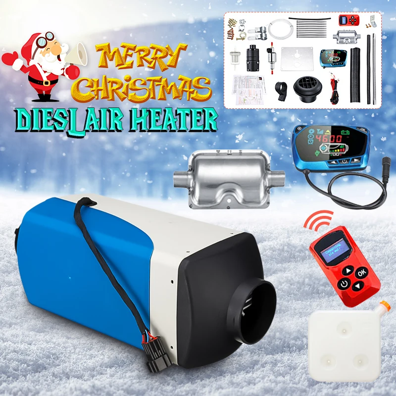 Car Heater 8KW 12V Diesels Air Heater Conditioner Parking Heater With Remote Control LCD Monitor for RV, Trailer, Trucks, Boats
Car Heater 8KW 12V Diesels Air Heater Conditioner Parking Heater With Remote Control LCD Monitor for RV, Trailer, Trucks, Boats