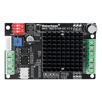 3D Printer MKS TB67S109-OC External Driver up tp 4A Support High current and 1 to 32 miscrosteps silent motor Driver
3D Printer MKS TB67S109-OC External Driver up tp 4A Support High current and 1 to 32 miscrosteps silent motor Driver