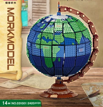 Vintage Globe Model Building Blocks Rotating Swivel World Map of Earth Atlas Geography Kids Gifts Educational Globe Bricks Toys
Vintage Globe Model Building Blocks Rotating Swivel World Map of Earth Atlas Geography Kids Gifts Educational Globe Bricks Toys