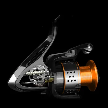 FA1000-6000 Hot Wheels Spinning Fishing Reel 4.7: 1 13 + 1BB Metal Spinning Wheel Marine Rock Reel With Bait Spinning Reel
FA1000-6000 Hot Wheels Spinning Fishing Reel 4.7: 1 13 + 1BB Metal Spinning Wheel Marine Rock Reel With Bait Spinning Reel