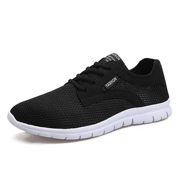 Fashion Mesh Men Sneakers Lightweight Breathable Lace-up Mens Shoes Casual Non-slip Shoes Men Soft Bottom Big Size 37-47 Rubber
Fashion Mesh Men Sneakers Lightweight Breathable Lace-up Mens Shoes Casual Non-slip Shoes Men Soft Bottom Big Size 37-47 Rubber