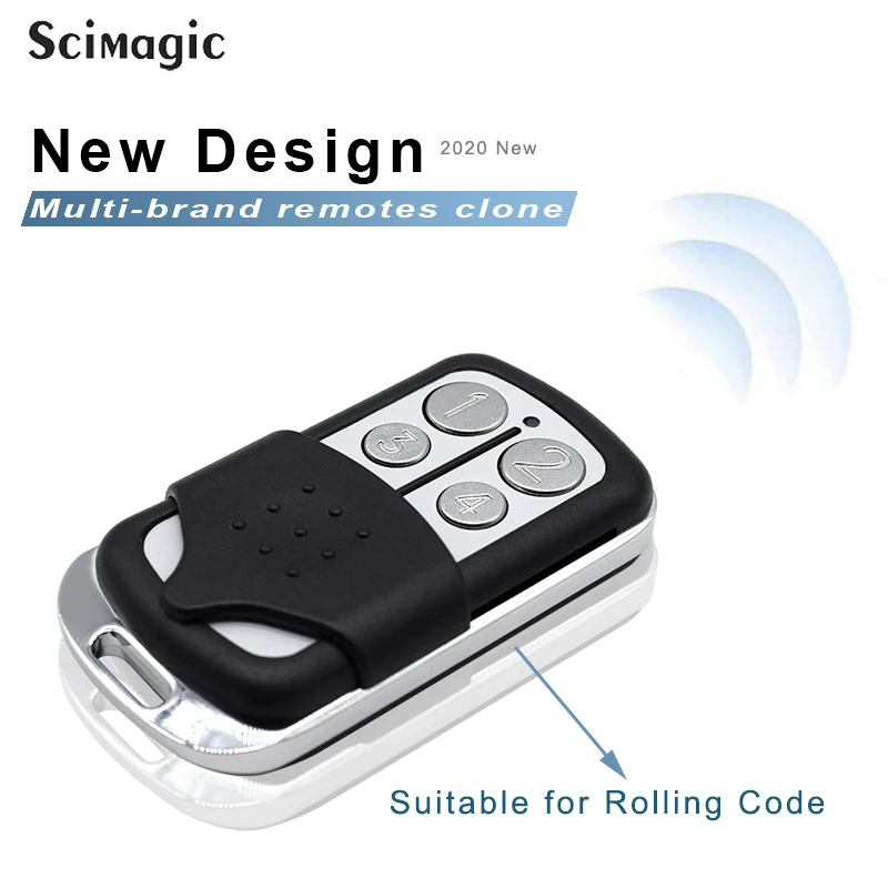 433MHz rolling code garage remote for DOORHAN DITEC ERREKA ECOSTAR CLEMSA LIFE BENINCA ROSSI DEA GIBIDI gate control
433MHz rolling code garage remote for DOORHAN DITEC ERREKA ECOSTAR CLEMSA LIFE BENINCA ROSSI DEA GIBIDI gate control