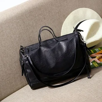 New Soft Leather Big Bag Pillow Bag Origional Women's Bag Portable Shoulder Bag 
New Soft Leather Big Bag Pillow Bag Origional Women's Bag Portable Shoulder Bag