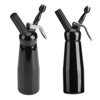 1pc Practical Aluminum Alloy Cream Whipper Fresh Cream Dispenser for Bar
1pc Practical Aluminum Alloy Cream Whipper Fresh Cream Dispenser for Bar