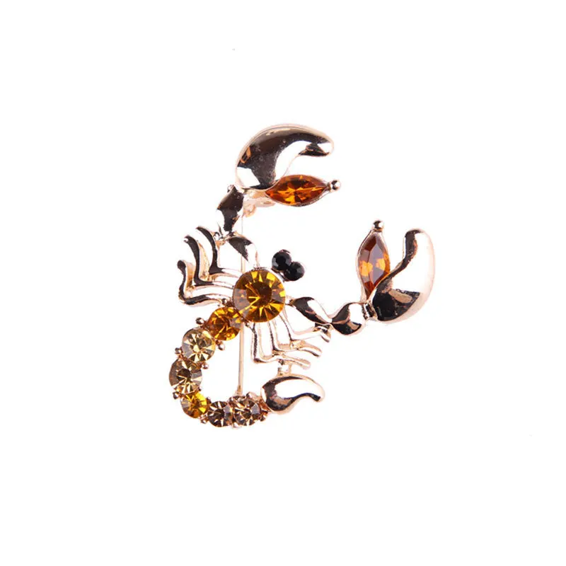 Decorative Imitated Rhinestone Garment Jewelry Brooch Bridal Wedding Imitated Crystal Animal Scorpion Brooch 3*4cm
Decorative Imitated Rhinestone Garment Jewelry Brooch Bridal Wedding Imitated Crystal Animal Scorpion Brooch 3*4cm