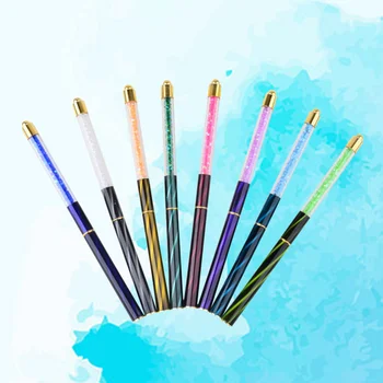 8pcs Nail Polish Manicure Brush Nail Art Painting and Dotting Brush with Colored Decoration and Cap
8pcs Nail Polish Manicure Brush Nail Art Painting and Dotting Brush with Colored Decoration and Cap