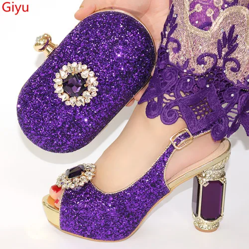 doershow beautiful purple Italian Shoes With Matching Bags African Women Shoes and Bags Set For Prom Party Summer Sandal!SLO1-58
doershow beautiful purple Italian Shoes With Matching Bags African Women Shoes and Bags Set For Prom Party Summer Sandal!SLO1-58
