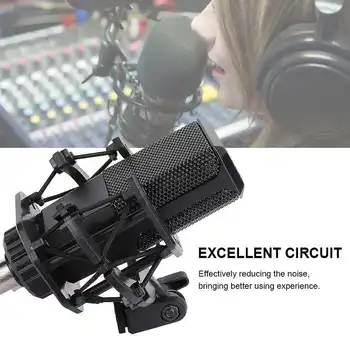 Professional Cardioid Condenser Microphone Mic low noise 40Hz-16kH for Voice Recording Live Streaming studio microphone 
Professional Cardioid Condenser Microphone Mic low noise 40Hz-16kH for Voice Recording Live Streaming studio microphone