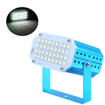 36LED White Flashing Stage Lighting Sound Activated Disco Strobe Lights for Festival Wedding Parties Light
36LED White Flashing Stage Lighting Sound Activated Disco Strobe Lights for Festival Wedding Parties Light
