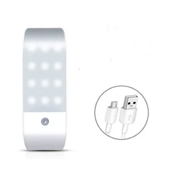 SMD LED Sensor Light USB Rechargeable Under Cabinet Lighting Magnet PIR Motion Sensor Night Light For Closet Wardrobe Kitchen
SMD LED Sensor Light USB Rechargeable Under Cabinet Lighting Magnet PIR Motion Sensor Night Light For Closet Wardrobe Kitchen