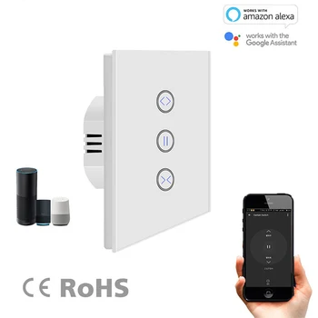 WiFi Smart Curtain Blind Switch Smart Life for Roller Shutter Electric Motor Google Home Alexa Echo Voice Control DIY Smart Home
WiFi Smart Curtain Blind Switch Smart Life for Roller Shutter Electric Motor Google Home Alexa Echo Voice Control DIY Smart Home