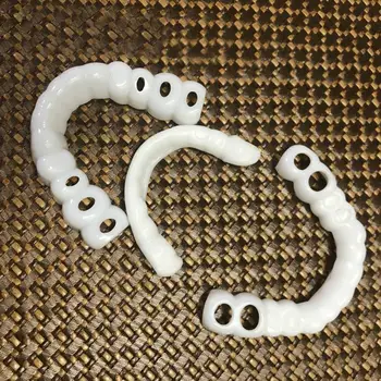 1pcs upper teeth simulation braces whitening set second silicone generation teeth simulation dentures Z8K5
1pcs upper teeth simulation braces whitening set second silicone generation teeth simulation dentures Z8K5