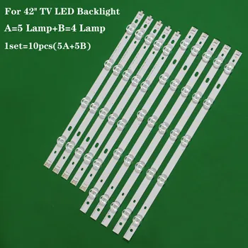 New 1set=10 PCS LED backlight strip Replacement for LG T420HVN05.2 innotek POLA2.0 42 inch A B POLA 2.0 42
New 1set=10 PCS LED backlight strip Replacement for LG T420HVN05.2 innotek POLA2.0 42 inch A B POLA 2.0 42