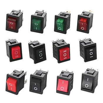 10 PCS Rocker Switch KCD1 Ship Type Switch Two Gears/Three Gears 2 Feet 3 Feet 4 Feet 6 Feet with Light Rocker Boat Power Switch
10 PCS Rocker Switch KCD1 Ship Type Switch Two Gears/Three Gears 2 Feet 3 Feet 4 Feet 6 Feet with Light Rocker Boat Power Switch