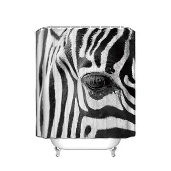 Zebra Head Print Shower Curtain,Waterproof Polyester Fabric Bath Curtain Design,-Inch
Zebra Head Print Shower Curtain,Waterproof Polyester Fabric Bath Curtain Design,-Inch