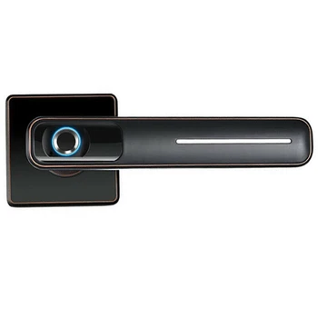Durable Biometric USB Charging Smart Electronic Door Security Fingerprint Lock Semiconductor Sensitive With Keys LED Indicator
Durable Biometric USB Charging Smart Electronic Door Security Fingerprint Lock Semiconductor Sensitive With Keys LED Indicator