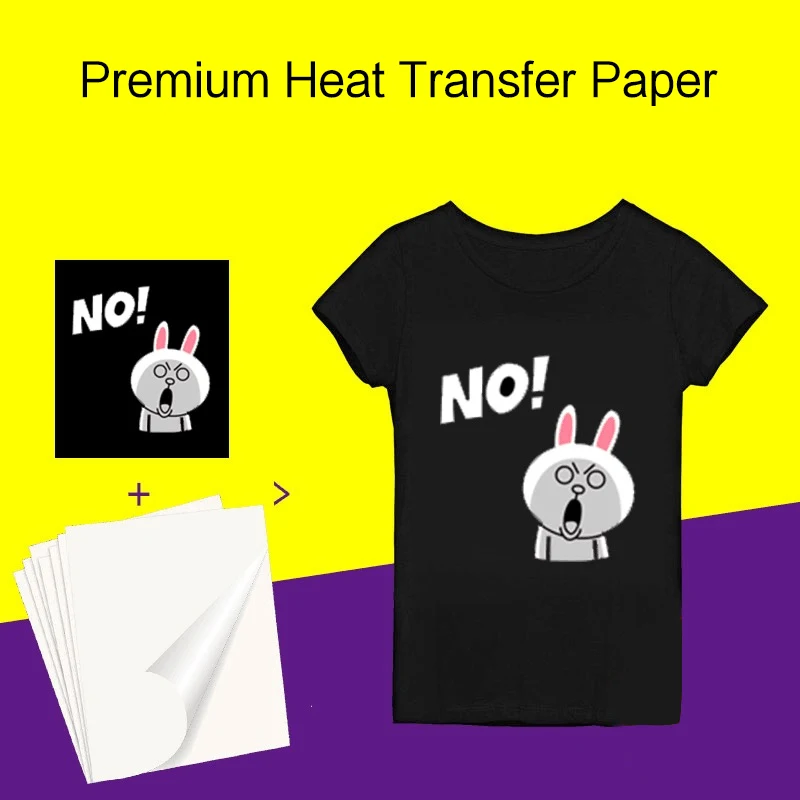 A4 inkjet lightdark wholesale heat transfer paper for cotton fabric (2)
