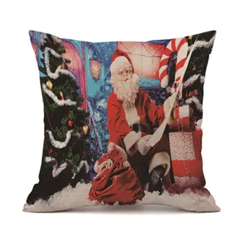 Christmas Pillowcase Creative Car Sofa Cushion Cover Home Party Decoration2
Christmas Pillowcase Creative Car Sofa Cushion Cover Home Party Decoration2
