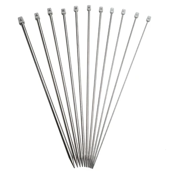 Knitting Needle Set Stainless Steel Rod Needle Set 25cm Long Sweater Knitting Crochet DIY Crafts Knitting Tools
Knitting Needle Set Stainless Steel Rod Needle Set 25cm Long Sweater Knitting Crochet DIY Crafts Knitting Tools