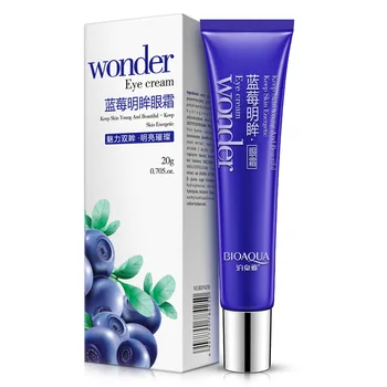 BIOAQUA Blueberry Brightening Eye Cream Firming Anti-Wrinkle Moisturizing Dark Circle Eye Bag Anti-Puffiness Eye Cream 
BIOAQUA Blueberry Brightening Eye Cream Firming Anti-Wrinkle Moisturizing Dark Circle Eye Bag Anti-Puffiness Eye Cream