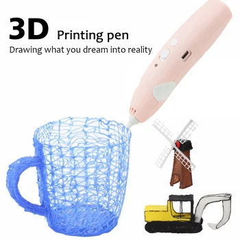 Children 3D Printing Pen 3D pen Drawing Pen Low Temperature DIY Graffiti Brush pens Creative Toy Gift For Kids Design Drawing
Children 3D Printing Pen 3D pen Drawing Pen Low Temperature DIY Graffiti Brush pens Creative Toy Gift For Kids Design Drawing