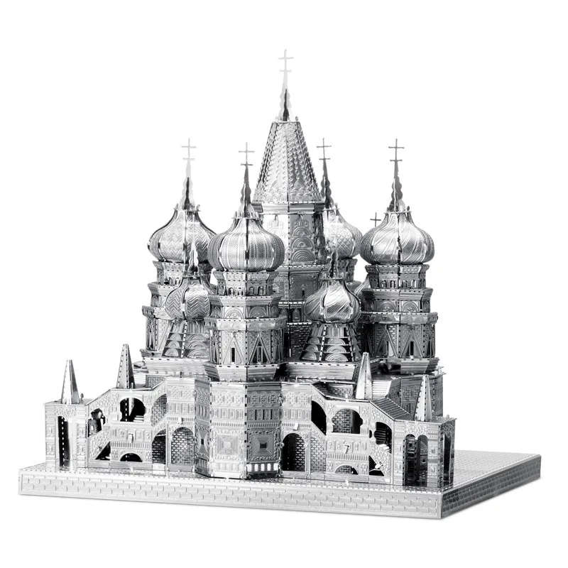 Piececool/Piececool All-Metal DIY Assembled Architecture Model 3D Glue-free Jigsaw Puzzle Basil's Cathedral
Piececool/Piececool All-Metal DIY Assembled Architecture Model 3D Glue-free Jigsaw Puzzle Basil's Cathedral
