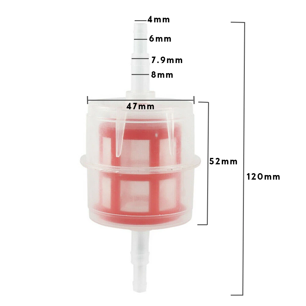 Accessories Filter Fuel Pipe Plastic Replacement Small Car Diesel For lawnmowers Hose Inline Universal 2pcs 6/8mm
Accessories Filter Fuel Pipe Plastic Replacement Small Car Diesel For lawnmowers Hose Inline Universal 2pcs 6/8mm