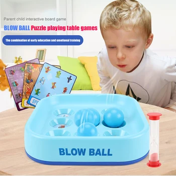 Blowing Ball Board Game Cartoon Pattern Printed Card Non Toxic Parent-child Educational Toy Table Concentration Training Tool
Blowing Ball Board Game Cartoon Pattern Printed Card Non Toxic Parent-child Educational Toy Table Concentration Training Tool