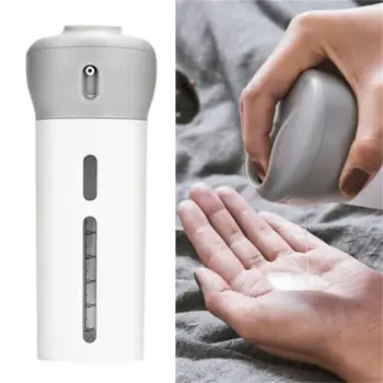

Portable 4 In 1 Empty Bottle Rotate Lotion Shampoo Shower Gel Lotion Travel Bottles Cosmetics Liquid Refillable Containers