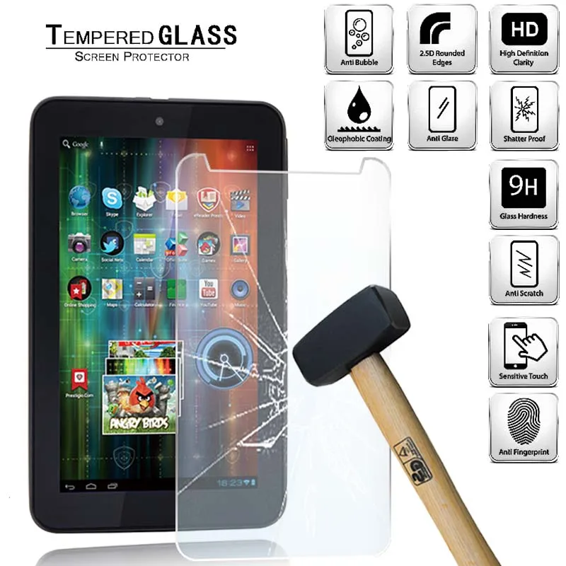 Tablet Tempered Glass Screen Protector Cover for Prestigio MultiPad 7.0 Prime Anti-Scratch Anti-Screen breakage HD tempered film
Tablet Tempered Glass Screen Protector Cover for Prestigio MultiPad 7.0 Prime Anti-Scratch Anti-Screen breakage HD tempered film