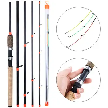Sougayilang New Lengthened Handle 6 Section Fishing Rod L M H Power 99%Carbon Ultralight Weight Travel Rod Carp Fishing Tackle
Sougayilang New Lengthened Handle 6 Section Fishing Rod L M H Power 99%Carbon Ultralight Weight Travel Rod Carp Fishing Tackle