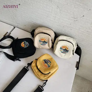 Women Canvas Shoulder Handbags Student Simple Phone Small Crossbody Pouch
Women Canvas Shoulder Handbags Student Simple Phone Small Crossbody Pouch
