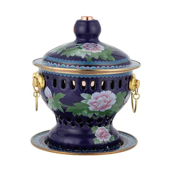 Chinese style cloisonne hot pot split design, easy to clean multi-function household enamel thickened small hot pot
Chinese style cloisonne hot pot split design, easy to clean multi-function household enamel thickened small hot pot