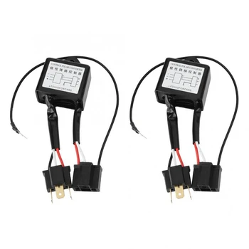 

2pcs LED Negative Converter Polar inverter Negative Switch Adaptor Reversed Polarity for H4 accessoire voiture New