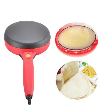 1 set Portable Automatic Creapy Maker 220V Non-stick Electric Pancake Maker Household Kitchen Pizza Maker Cooking Pan
1 set Portable Automatic Creapy Maker 220V Non-stick Electric Pancake Maker Household Kitchen Pizza Maker Cooking Pan
