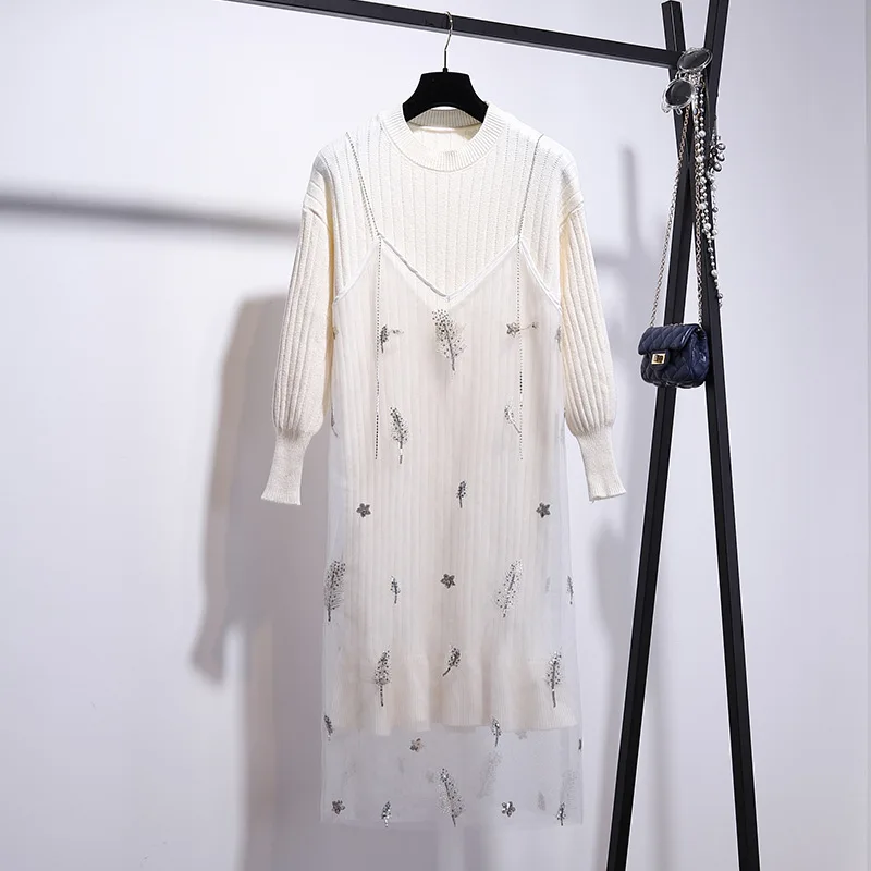 Photo Shoot 2019 Early Autumn New Style Retro Two-Piece Set Yamamoto France Non-mainstream Sweater Dress Immortal Jersey Dress W
Photo Shoot 2019 Early Autumn New Style Retro Two-Piece Set Yamamoto France Non-mainstream Sweater Dress Immortal Jersey Dress W
